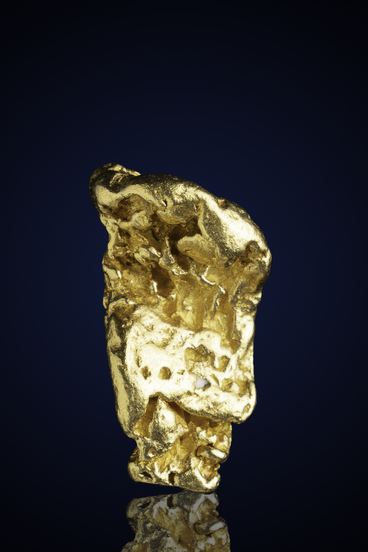 Bright, Buttery Natural Gold Nugget - Auburn, CA - 4.39 Grams (image for) Bright, Buttery Natural Gold Nugget - Auburn, CA - 4.39 Grams